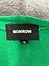 Monrow Green Pullover Sweater Size S - photo 7