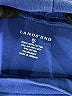 Lands' End 100% Viscose Blue Turtleneck Sweater Size XL - photo 7