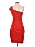 Likely Solid Red Cocktail Dress Size 2 - photo 2