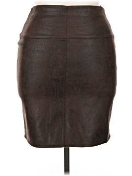 Max Studio Faux Leather Skirt