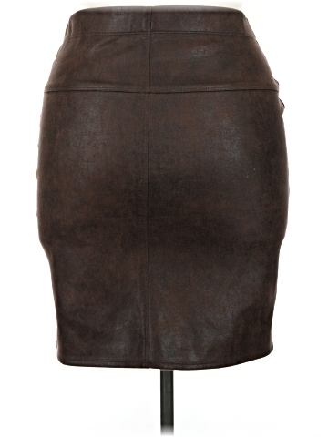 Max Studio Faux Leather Skirt (view 2)