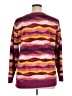 Lands' End Tie-dye Burgundy Pullover Sweater Size XL (petite) - photo 2