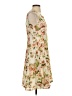 Perceptions Floral Tan Casual Dress Size S - photo 4