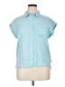 Orvis Blue Short Sleeve Button-Down Shirt Size L (estimated) - photo 1