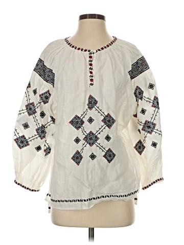 Alex Mill 3/4 Sleeve Blouse (view 1)