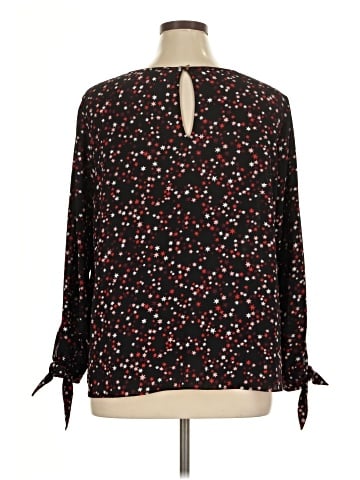MICHAEL Michael Kors Long Sleeve Blouse (view 2)