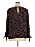 MICHAEL Michael Kors Black Long Sleeve Blouse Size XL - photo 2