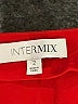 Intermix Red Long Sleeve Silk Top Size 2 - photo 7
