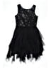 Unbranded 100% Polyester Stars Black Dress Size M (estimated, youth) - photo 1