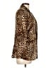 Libby Edelman Animal Print Gold Blazer Size L - photo 4