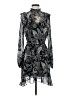 Bailey 44 100% Polyester Paisley Black Cocktail Dress Size 4 - photo 1