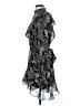 Bailey 44 100% Polyester Paisley Black Cocktail Dress Size 4 - photo 5