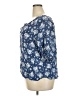 Fred David 100% Rayon Blue 3/4 Sleeve Blouse Size 2X - photo 5