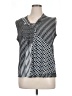 Dana Buchman Silver Sleeveless Blouse Size XL - photo 1