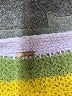 Free People Color Block Gray Wool Pullover Sweater Size S - photo 7