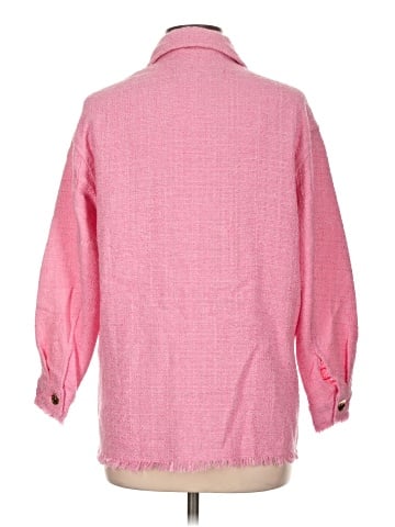 Zara 3/4 Sleeve Button-Down Shirt (view 2)