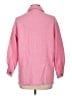 Zara Tweed Solid Pink 3/4 Sleeve Button-Down Shirt Size XS - photo 2