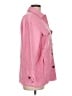 Zara Tweed Solid Pink 3/4 Sleeve Button-Down Shirt Size XS - photo 4