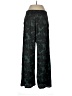 Gap 100% Polyester Print Teal Casual Pants Size L - photo 2