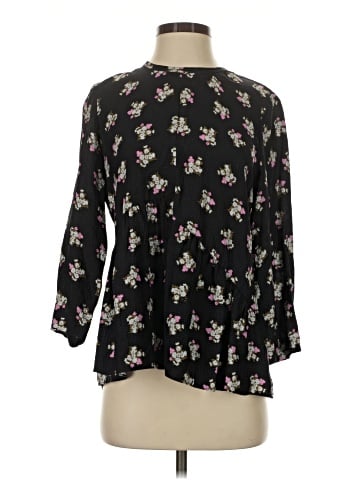 Rebecca Taylor 3/4 Sleeve Silk Top (view 1)