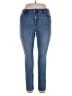 Gap Solid Blue Jeans Size 14 - photo 1