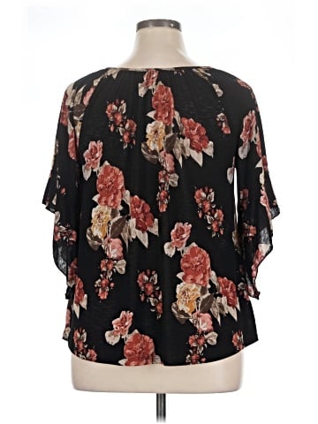 Espresso Short Sleeve Blouse (view 2)