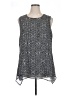 Fever 100% Polyester Black Sleeveless Blouse Size XL - photo 1
