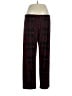 Susan Graver Paisley Burgundy Casual Pants Size XL - photo 1