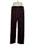 Susan Graver Paisley Burgundy Casual Pants Size XL - photo 2