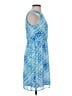 Shoshanna 100% Polyester Print Blue Cocktail Dress Size 4 - photo 4