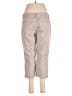 Dalia Collection Solid Gray Khakis Size 8 - photo 2