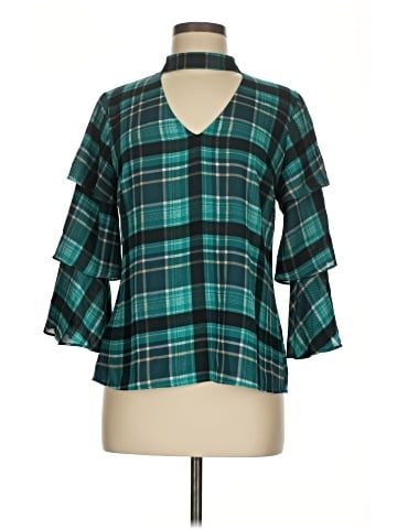 Candie's 3/4 Sleeve Blouse (view 1)