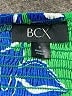 BCX 100% Polyester Tropical Green Cocktail Dress Size S - photo 7
