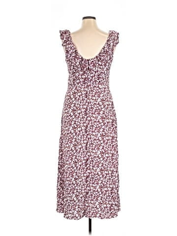 Madewell Ruffled Scoopneck Maxi Dress in Floral (view 2)