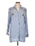 Atmosphere Blue Long Sleeve Blouse Size 10 - photo 1