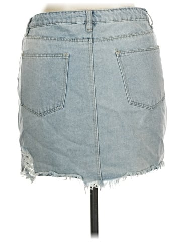 Refuge Denim Skirt (view 2)