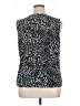 Dana Buchman 100% Polyester Silver Sleeveless Blouse Size XL - photo 2
