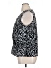 Dana Buchman 100% Polyester Silver Sleeveless Blouse Size XL - photo 5