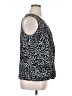 Dana Buchman 100% Polyester Silver Sleeveless Blouse Size XL - photo 4