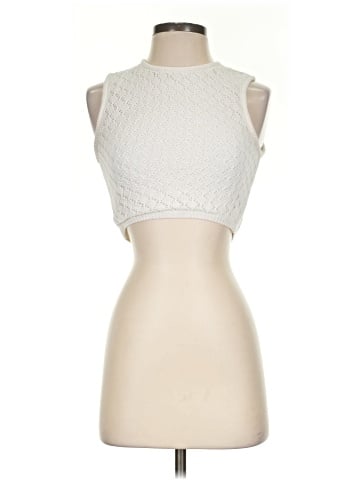 Aqua Sleeveless Top (view 1)