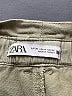 Zara Solid Green Casual Pants Size 4 - photo 7
