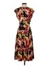 East5th Floral Red Cocktail Dress Size S - photo 2