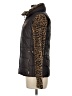 Limited Edition 100% Polyester Animal Print Brown Jacket Size 6 - photo 5