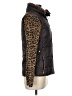 Limited Edition 100% Polyester Animal Print Brown Jacket Size 6 - photo 4