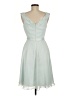 Milano 100% Polyester Teal Cocktail Dress Size M - photo 2