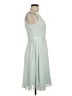 Milano 100% Polyester Teal Cocktail Dress Size M - photo 4