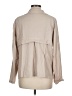 Joan Vass 100% Lyocell Tan Trenchcoat Size M - photo 2