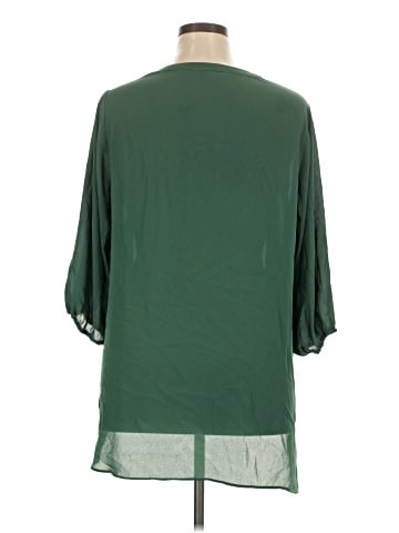 Rose + Olive 3/4 Sleeve Blouse (view 2)