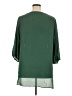 Rose + Olive 100% Polyester Green 3/4 Sleeve Blouse Size 1X - photo 2