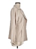 Joan Vass 100% Lyocell Tan Trenchcoat Size M - photo 4